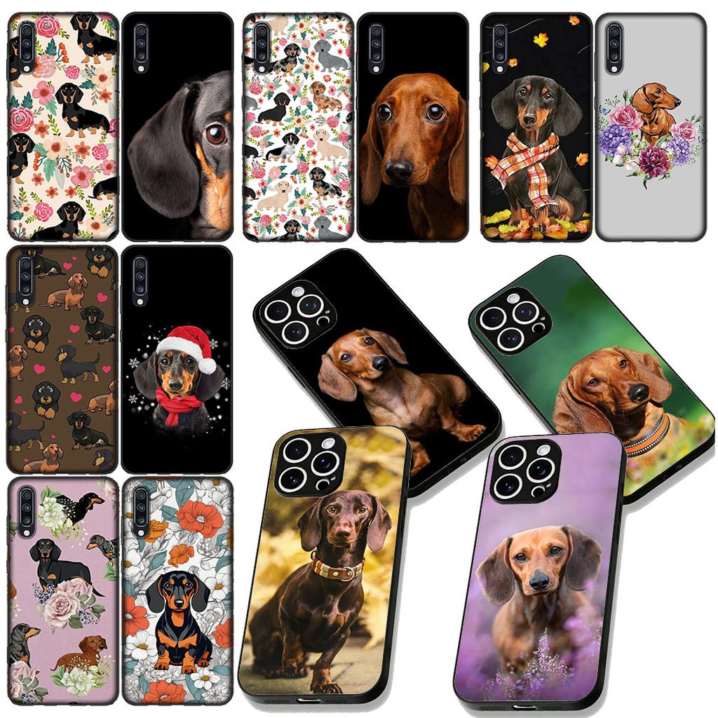 Dachshund Pet Animal Dog Cover for Apple iPhone 16 17 Air 14 15 Pro Max Plus 16+ 16E 14+ ProMax Casing Coque Case