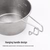 NuFeng Outdoor 304 Stainless Steel Folding Sierra Cup
