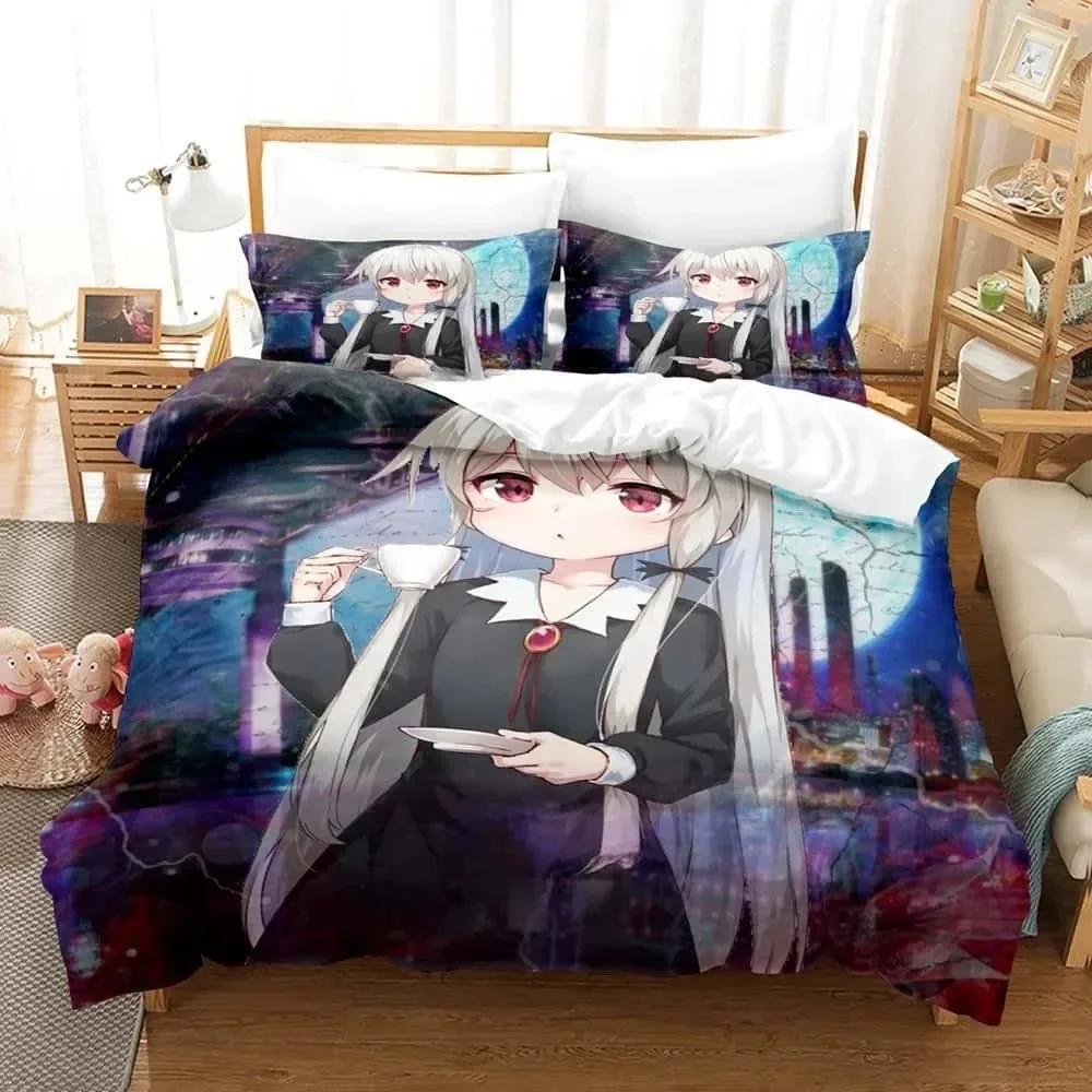 Ms. Vampire Who Lives In My Neighborhood Bedding Set Single Twin Full Queen King Size Bed Set Adult Kid Bedroom Duvetcover Sets