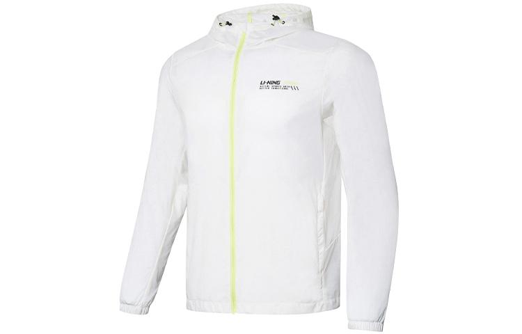 Li Ning Jackets Men s White Hooded Moderate Other AFDR091-4 XXL