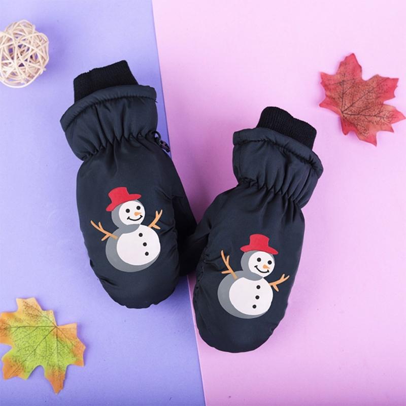 Kids Ski Gloves Comfortable & Stylish Gloves Warm & Durable Gloves Lightweight Perfect for Outdoor Activities in Winter