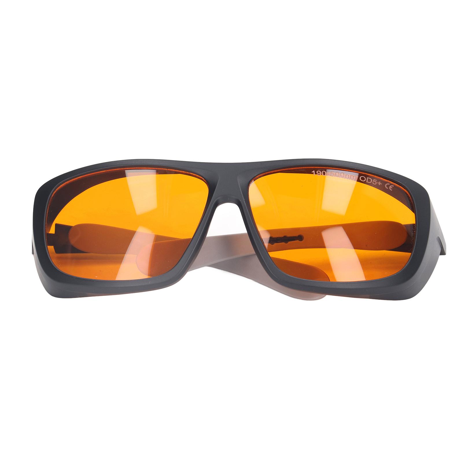 

Professional Glasses OD 5 190nm to 500nm Wavelength Glasses Eye for Engraving Machines