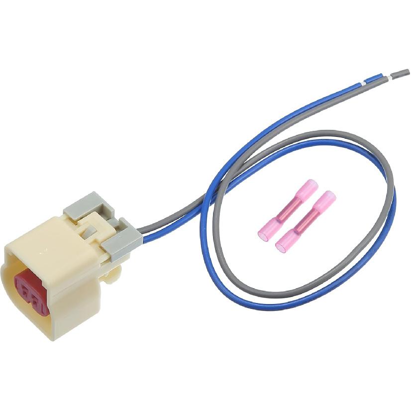 Motoforti Knock Sensor Harness, Multi-Purpose Pigtail Knock Sensor Connector Wiring, for BUICK ENCLAVE, Plastic, No.13580877, Blue, 1 Set