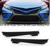 2 Stück Matt Schwarz Frontstoßstange Untere Zierleiste für 18-20 Toyota Camry SE XSE, Äußere Schutz- & Sportliche Styling-Lippen-Splitter