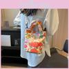 Cute Doodle Water Bucket Bag 2024 Trendy Medium Size Crossbody Bag For Women
