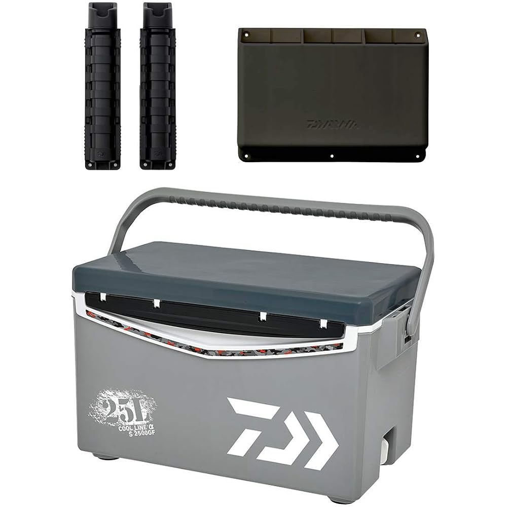 Daiwa Cool Line GF S2500 25L Gray Fishing Cooler Box Styrofoam Insulated