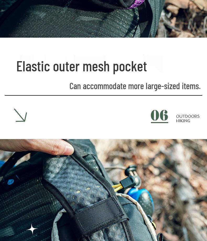 Outdoor Phone Shoulder Bag & Water Bottle Holder for Hiking & Mountaineering