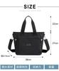 Damväska, lätt, stor kapacitet, axelväska/tote bag, crossbody-stil, 2-vägs, lätt nylon, enfärgad, enkel, snygg, multifunktionell (vin