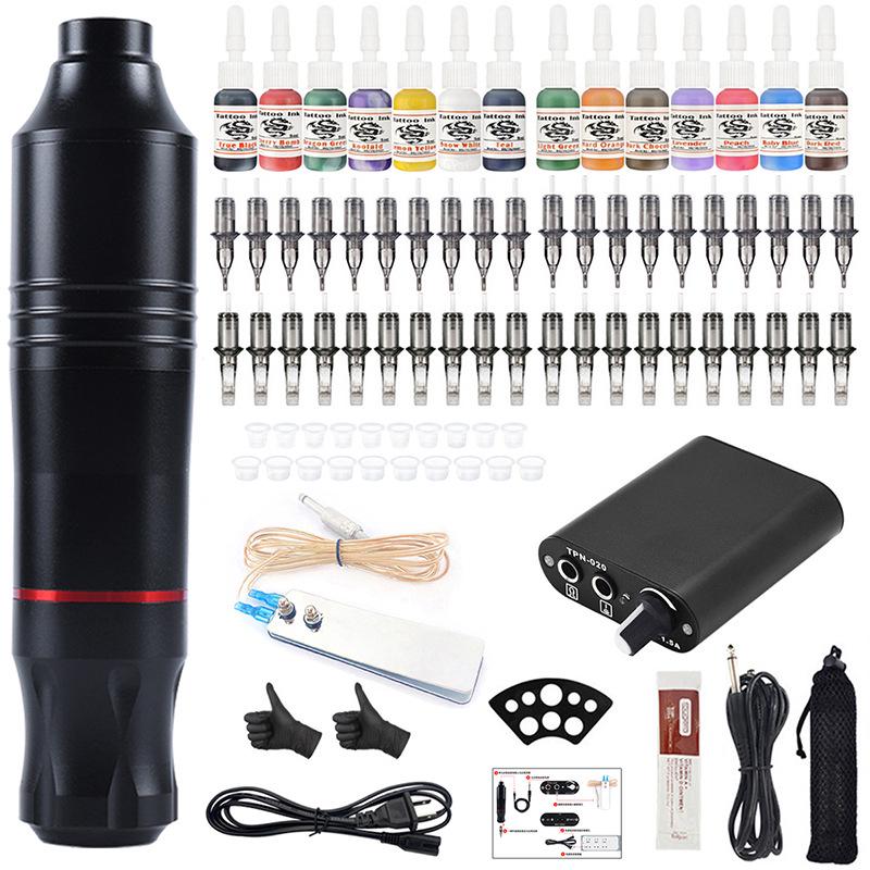 

Licheng Tattoo Pen Set: Beginner Tattoo Machine Kit