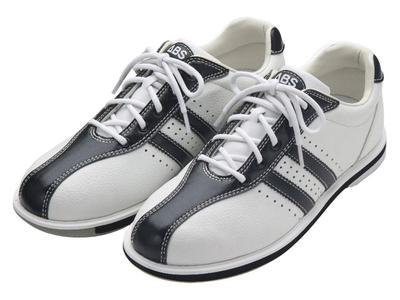 Bowlingschuhe Die richtige Wurfausrüstung (ABS) S-380 Weiß/Schwarz 25,5cm [Bowlingschuhe]
