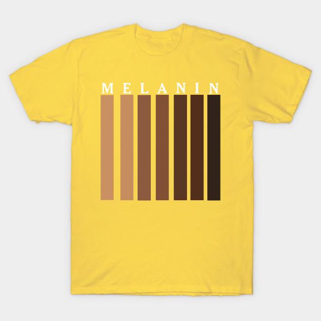 Unisex Fashion TShirt Melanin Print TShirt Plus Size S-5XL T-Shirt 100%Cotton Tops O Neck Short Sleeve Tees