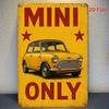 Vintage Metallschild Kunst 20x30cm Blechbild Wanddekor