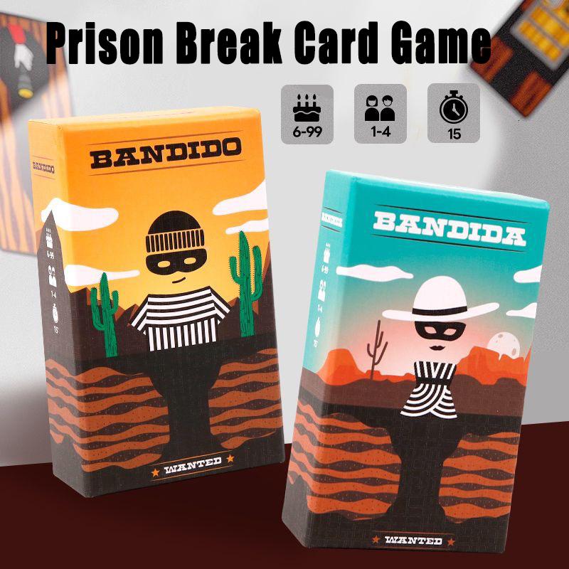 Family Party Game Bandido Bandida Puzzle Board Game For 1-4 Players 15Min Game Friends Party Fun Strategy Game