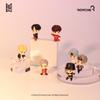 2p Set) Tinytan X Royche Monitor Figure Official BTS Goods from Bighit / Plastic Doll