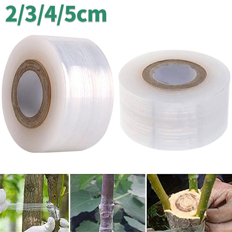 200M PE Grafting Tape Film Self-adhesive Garden Tree Plants Seedlings Vine Tomato Grafting Supplies Stretch 2/3/4cm Width