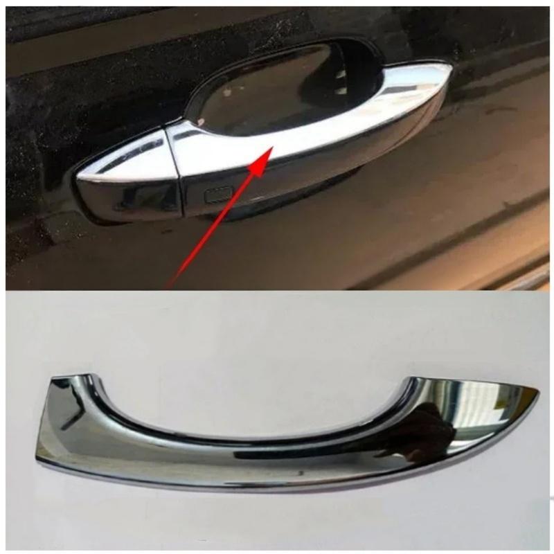 Exterior Chrome Door Handle Cover for For A6 For C7 For A7 4H0837205 4H0837206 ABS Trim Strip 2012 through 2018