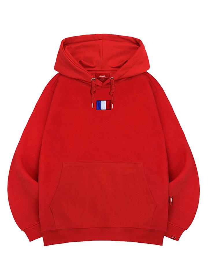 French Wappen Hoodie Unisex Big Size M~4Xl (Type A)