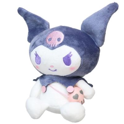 K Company Sanrio Charaktere Nostalgie Serie Sitzendes Plüschtier Kuromi SAN-ONS-KU