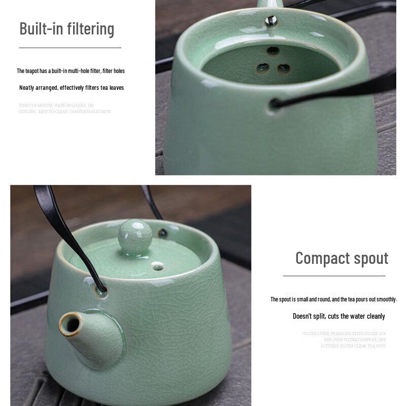 Chinese Style Ceramic Tea Set Gift Box