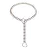 Damen Herz O-Ring Slip-Kettenhalskette Punk Rock Edelstahl Kubanische Lange Halskette Schmuck Verstellbare Lariat Y-Halskette Schlüssel