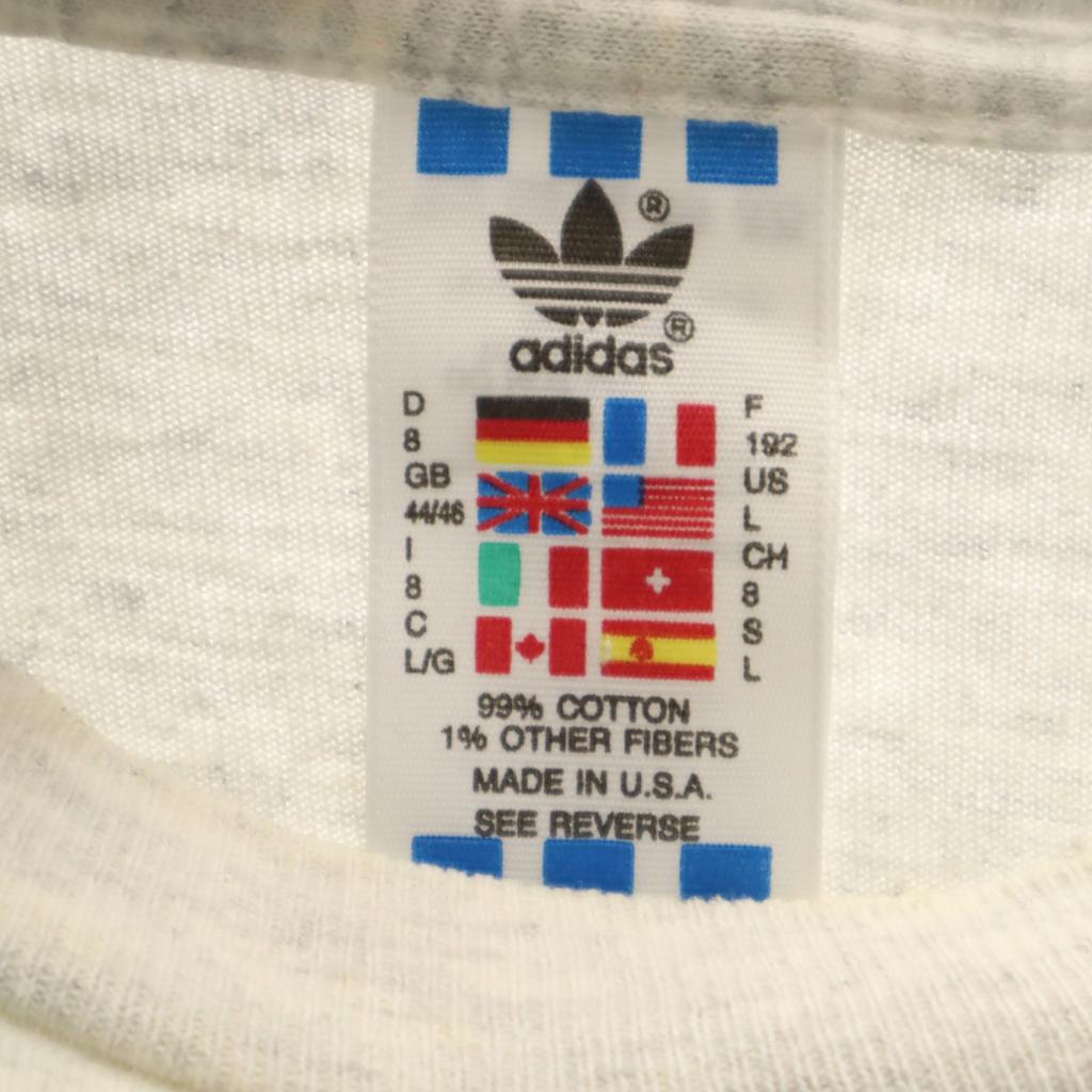 adidas 90s Made in USA Old Trefoil logo Short sleeve T-shirt Men's Used