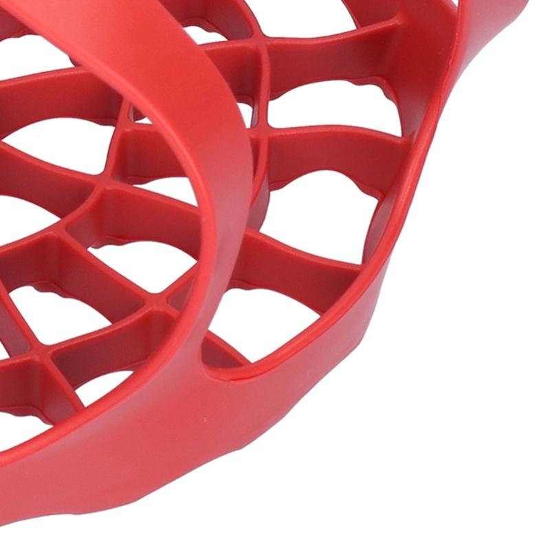 Silicone Steamer Multifunctional Portable Drain Basket Pressure Cooker Bakeware Sling