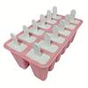 Ice Pop Mould Silicone Ice Pop Model Ice Pop Model Reusable Easy Release Ice Pop Maker (with Funnel, Brush)