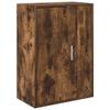 TV Cabinet Set 4 pcs Smoked Oak Engineered Wood