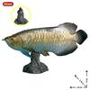 Oenux Sea Life Animals Model Action Figures Ocean Fish Sailfish Bass Grouper Salmon Aquarium Figurines PVC Educational Kids Toy