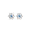 2022 Sterling Silver Snowflake Stud Earrings - Christmas & Winter Gift for Women