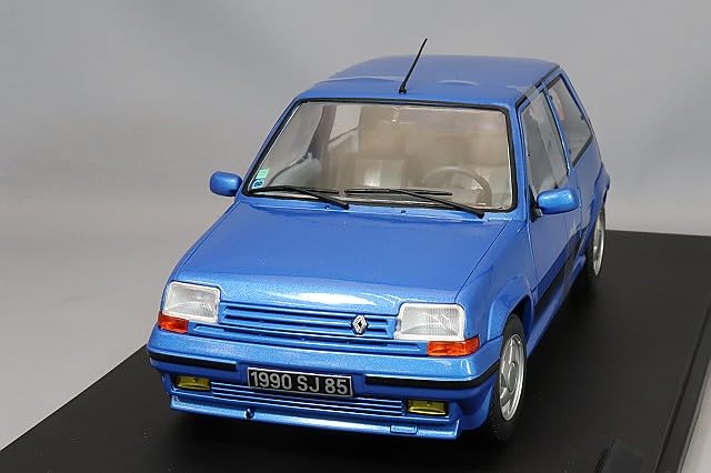 SOLID O Renault 5 GT Turbo 1989 Blue 1/18 Mk.2