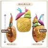 [Fuusen-ya] Extra Große Aluminiumballons, 6 Süßigkeiten, Parfait, Smoothie Ballons, Perfekt für Sommerveranstaltungen, Geburtstage, Festivals und Jahrmärkte, Perfekt f