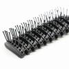 Men Vented Hair Brush Portable Anti-static Blow Drying Hairbrush Professional Hair Styling Detangling Comb with Ergonomic Handle