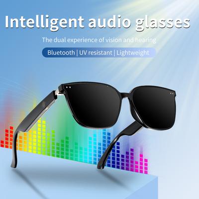SACOSDING Bluetooth Smart Glasses Wireless Sunglasses Open Ear Headsets Waterproof Hands-Free Calling Sunglasses For Men Women