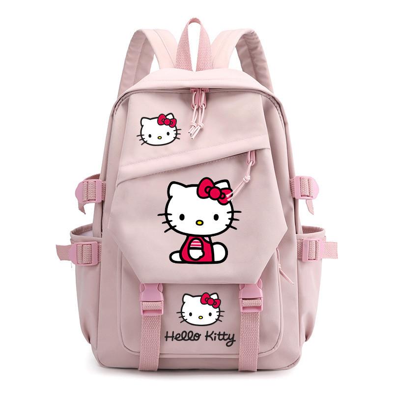 

Cartoon Backpack Kids Printing Pattern School Bag For Use Daily Pink C