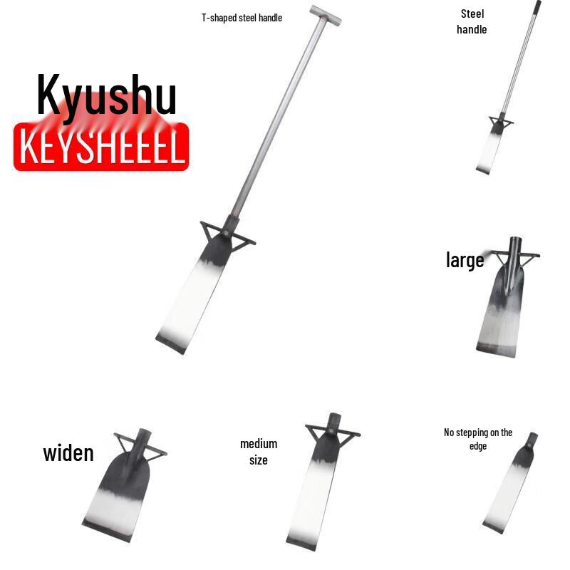 KEYSHEEL Manganese Steel Luoyang Shovel