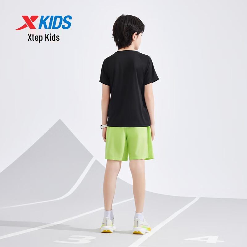 XTEP Kids' Unisex Big Font Print Short Sleeve Knit Set