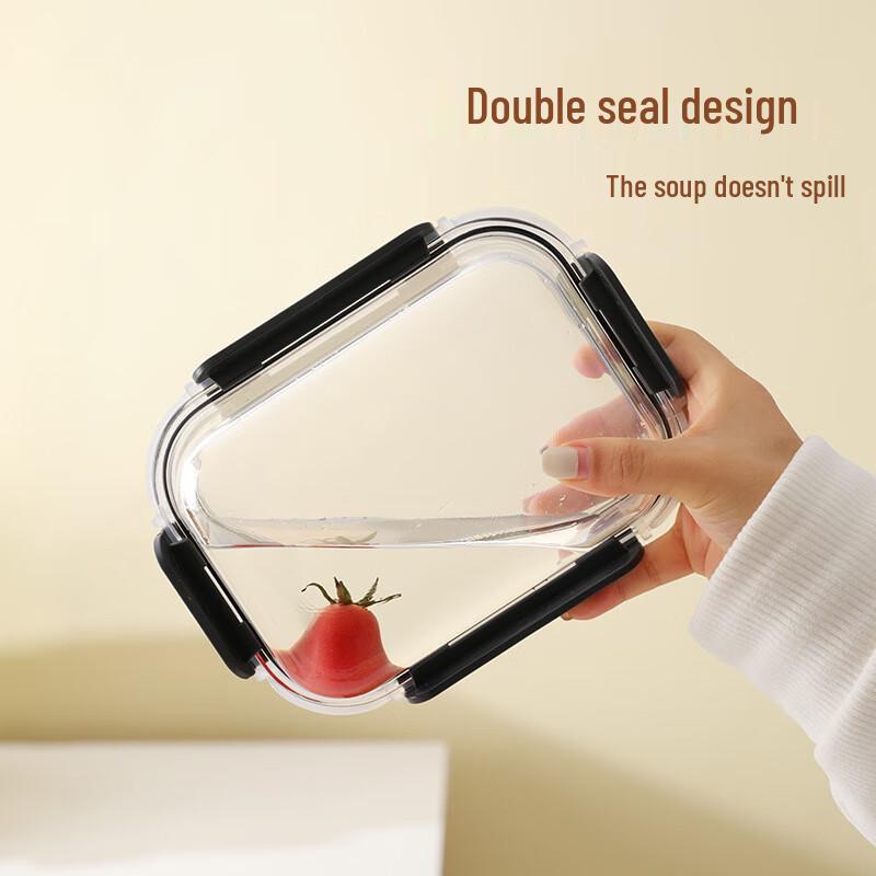 EWIGER STERN Mikrowellengeeigneter Glas-Lebensmittelbehälter