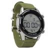 Men Digital Sports Watch Rainproof Alarm Countdown Dual Time Zone Nylon Strap Digital Watch with Stopwatch for Outdoor