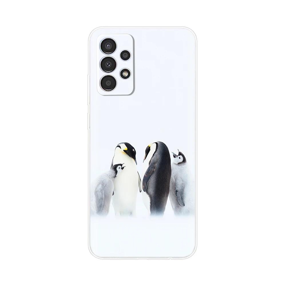 Phone Case For Samsung Galaxy A73 Case A23 A33 5G A53 Back Bumper Clear Marbel Soft Silicone Cover for Samsung A53 5G Para Cases