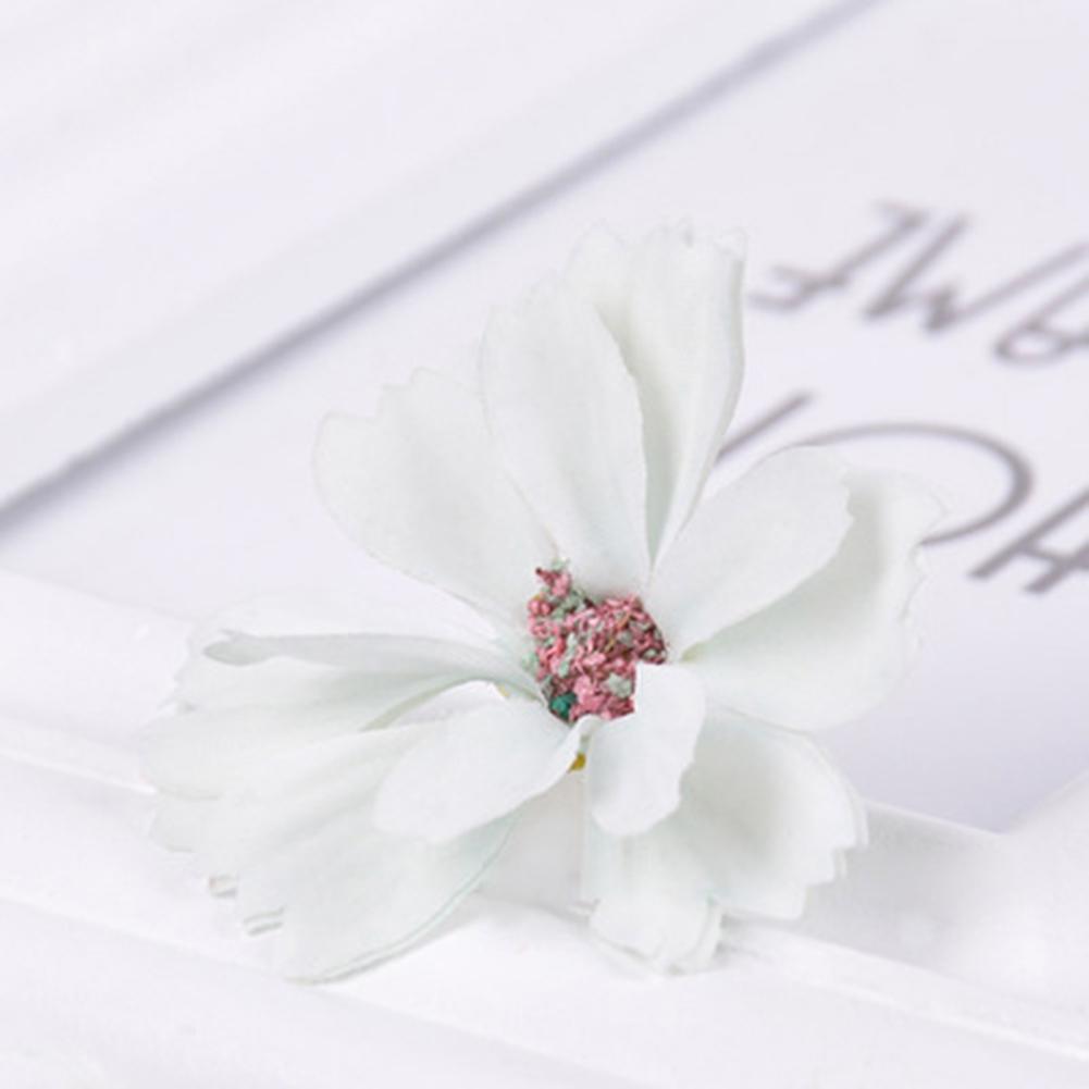 Glitrende juleblomsterdekorasjoner Pakke med 10 for minneverdige festligheter