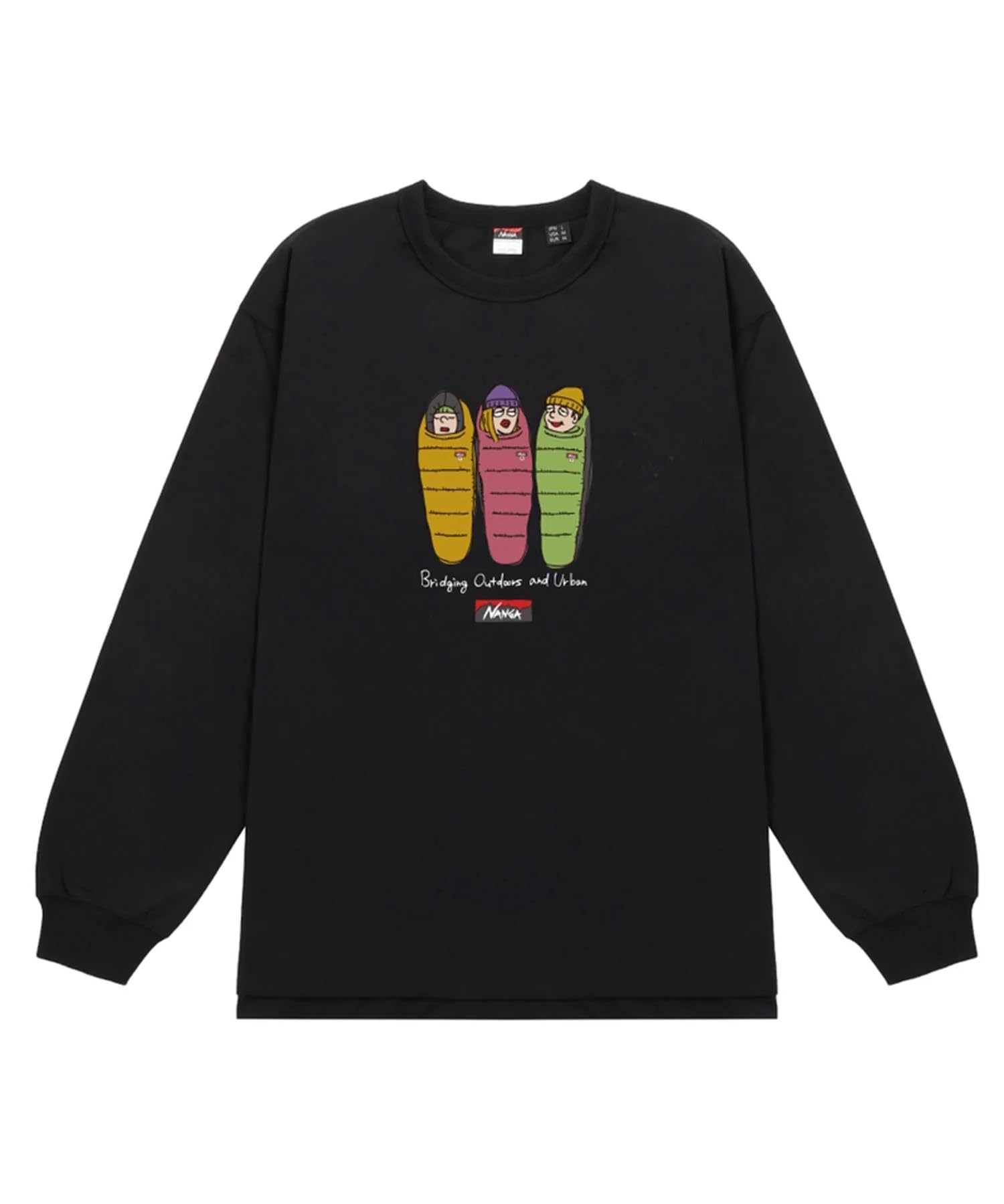 

NANGA ECO HYBRID L/S TEE/3SLB N2530-1L063Z (XL, Black)