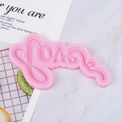 Mold din silicon în formă de scrisoare de dragoste Sugarcraft și ciocolată Decor pentru prăjituri