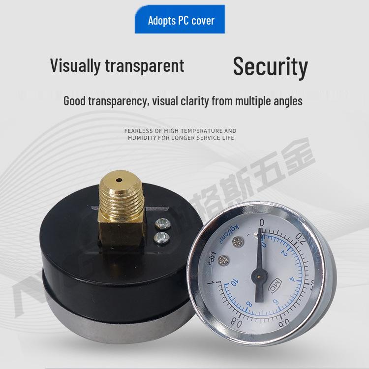 Axial Air Pressure Gauge with Edge Y40/Y50 PSI Radial Regulator