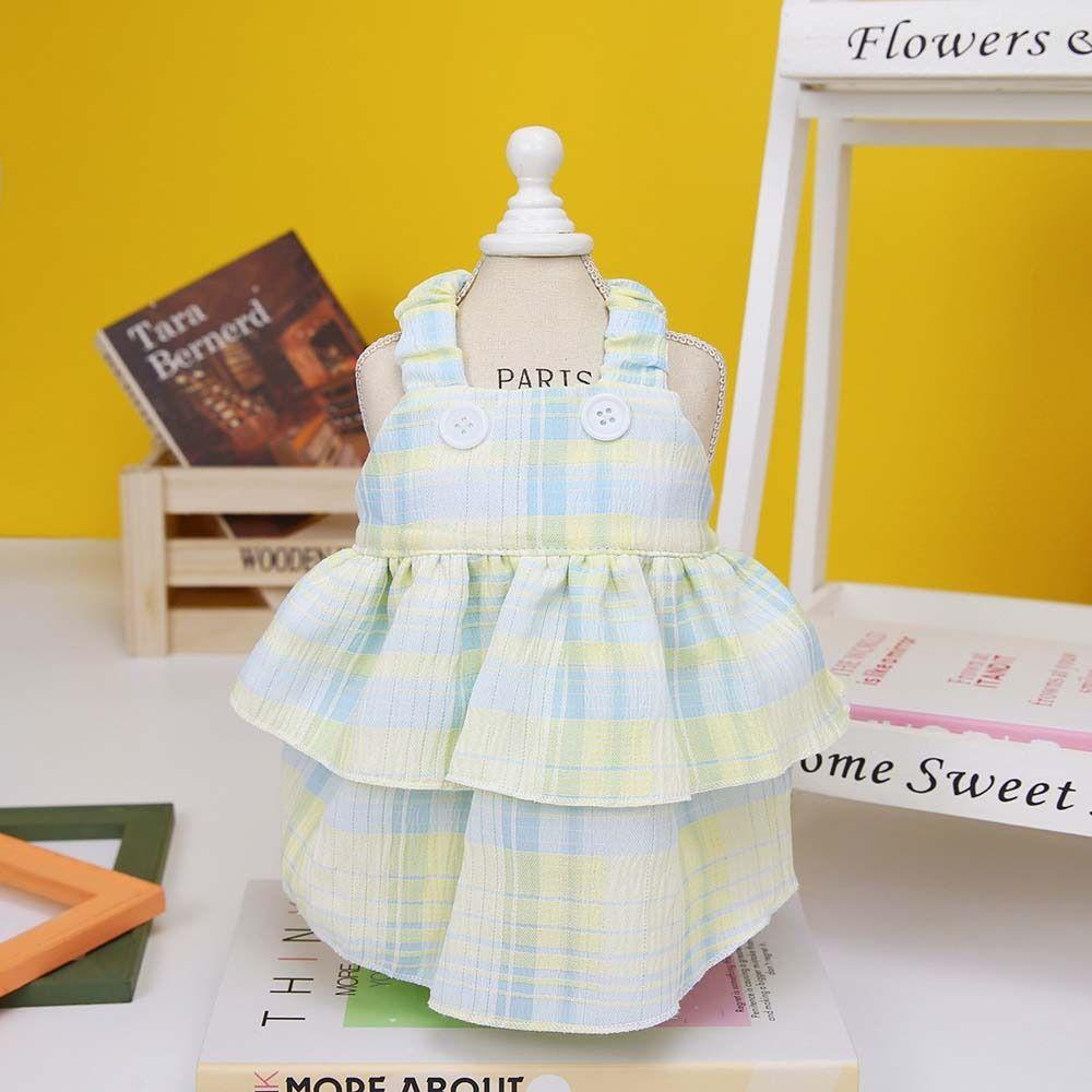 

Puppy For Small Medium Dog Pet Costume One Piece Pet Supplies Dog Dress Dog Skirts Puppy Clothes XL зелений