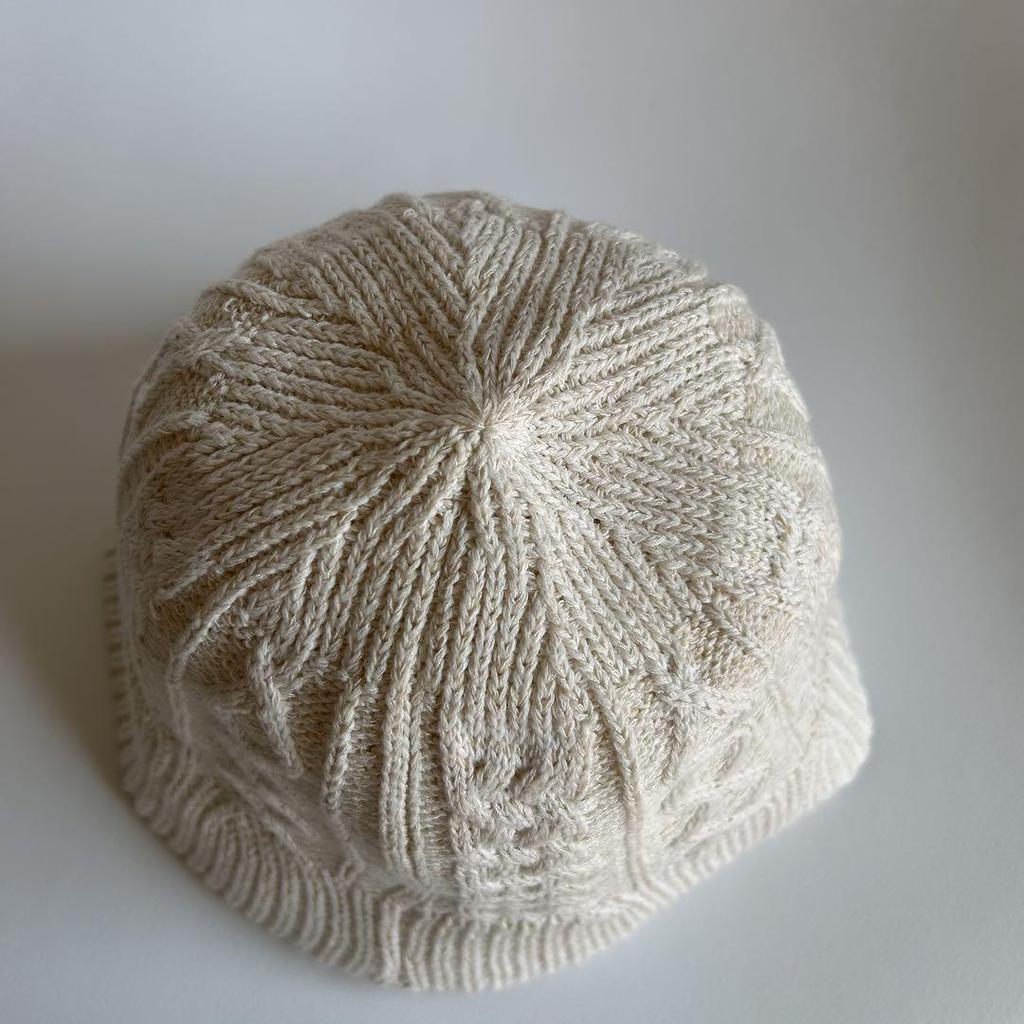 [USED] Korea nyunyu summer knit bucket hat crochet hat