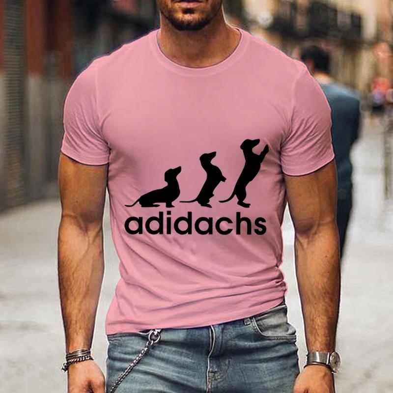 T-shirt Dachshund Dog Lover T Shirt Graphic Shirts Oversized UnisexTshirt Harajuku Fashion Clothes Brand Shirts