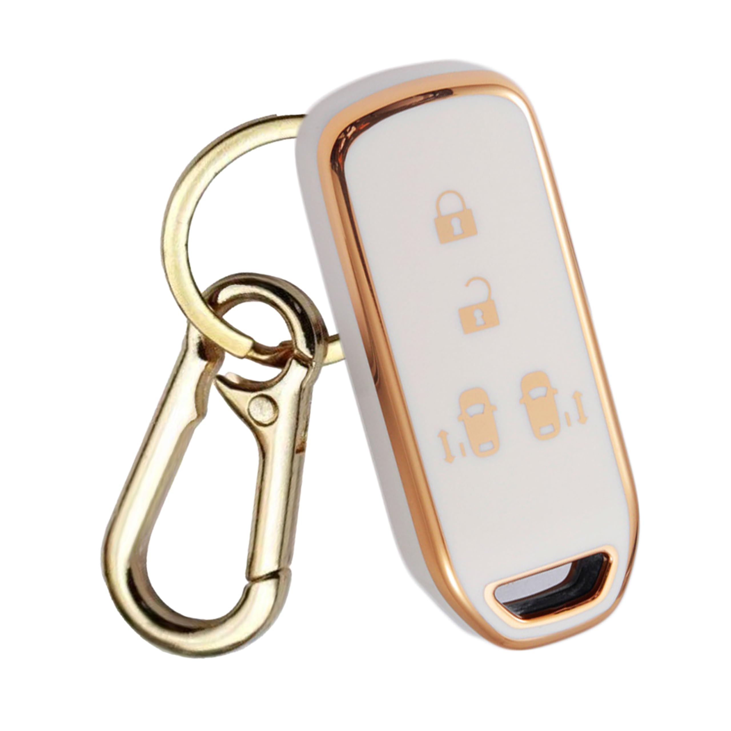 

FRACTAL CREATION Honda NBOX Key Cover with Carabiner Hook Custom N-BOX + N Wagon