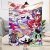Digital Circus Blanket Durable Comfort Great for Seaside Bed Sofa Four Seasons Universal Warmthful Decor Suitable for Gifting Relatives and Friends