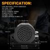 105dB Decibel Backup Siren Beeper Buzzer Sound Warning Alarm 12V 24V-80V Car Truck Vehicle Horn For Vehicle Reversing Reminders